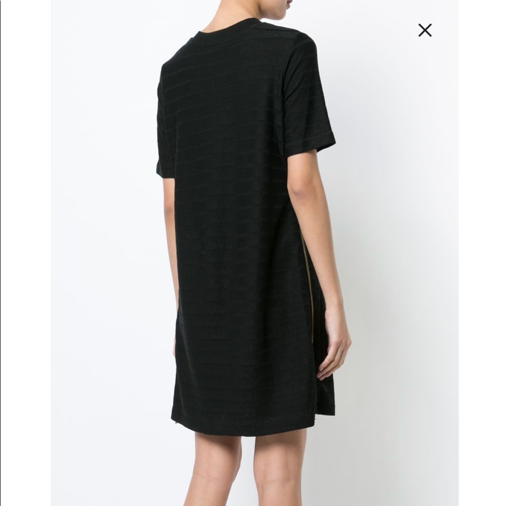 ❌SOLD❌ Derek Lam Tee Shirt Dress Black - Picture 6 of 7